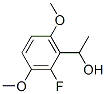 Benzenemethanol, 2-fluoro-3,6-dimethoxy-alpha-methyl- (9CI) 化学構造式