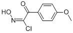 Benzeneethanimidoyl chloride, N-hydroxy-4-methoxy-alpha-oxo-, (E)- (9CI) Structure