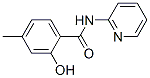 Benzamide, 2-hydroxy-4-methyl-N-2-pyridinyl- (9CI) 化学構造式