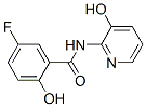 Benzamide, 5-fluoro-2-hydroxy-N-(3-hydroxy-2-pyridinyl)- (9CI) 结构式