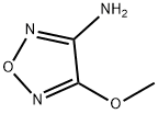 4-甲氧基-1,2,5-氧杂二唑-3-胺, 78350-48-8, 结构式