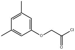 2-(3,5-二甲基苯氧基)乙酰氯化物,78357-63-8,结构式