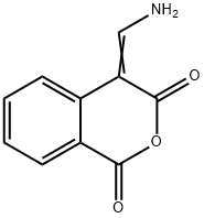 4-(氨基亚甲基)-1H-异色烯-1,3(4H)-二酮, 78364-07-5, 结构式