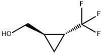 RAC-[(1R,2R)-2-(三氟甲基)环丙基]甲醇, 78376-92-8, 结构式