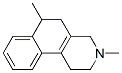 Benz[f]isoquinoline, 1,2,3,4,5,6-hexahydro-3,6-dimethyl- (9CI) Structure