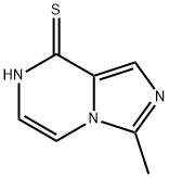 Imidazo[1,5-a]pyrazine-8(7H)-thione, 3-methyl- (9CI) Structure