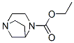1,4-Diazabicyclo[3.2.1]octane-4-carboxylic  acid,  ethyl  ester Structure