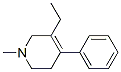 Pyridine, 3-ethyl-1,2,5,6-tetrahydro-1-methyl-4-phenyl- (9CI) Structure