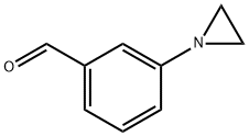 Benzaldehyde, 3-(1-aziridinyl)- (9CI) Struktur