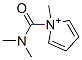 1H-Pyrrolium,  1-[(dimethylamino)carbonyl]-1-methyl- Struktur