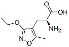 4-Isoxazolepropanoicacid,alpha-amino-3-ethoxy-5-methyl-,(S)-(9CI) Structure