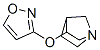 1-Azabicyclo[2.2.1]heptane,3-(3-isoxazolyloxy)-,exo-(9CI),784114-21-2,结构式