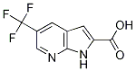5-三氟甲基-7-氮杂吲哚-2-羧酸,784144-05-4,结构式