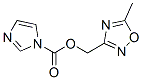 1H-Imidazole-1-carboxylicacid,(5-methyl-1,2,4-oxadiazol-3-yl)methylester(9CI),784148-73-8,结构式