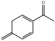 Ethanone, 1-(4-methylene-1,5-cyclohexadien-1-yl)- (9CI) Structure