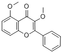3′,5′-ジメトキシフラボン 化学構造式