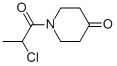 4-Piperidinone, 1-(2-chloro-1-oxopropyl)- (9CI) Structure