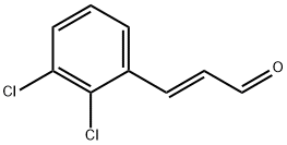 2,3-DICHLOROCINNAMALDEHYDE 化学構造式