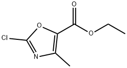 2-氯-4-甲基恶唑-5-甲酸乙酯,78451-11-3,结构式