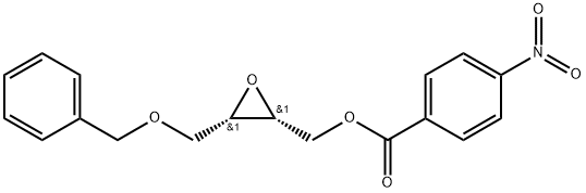 (2R,3S)-(+)-3-(苄氧甲基)环氧乙烷-2-甲醇 4-硝基苯甲酸酯,78469-86-0,结构式