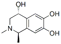 4,6,7-Isoquinolinetriol,1,2,3,4-tetrahydro-1,2-dimethyl-,trans-(9CI) Struktur