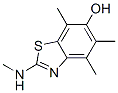 6-Benzothiazolol,  4,5,7-trimethyl-2-(methylamino)-|
