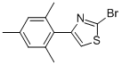 2-BROMO-4-(2,4,6-TRIMETHYLPHENYL)THIAZOLE,785016-90-2,结构式