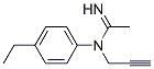 Ethanimidamide, N-(4-ethylphenyl)-N-2-propynyl- (9CI),785018-43-1,结构式