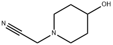 2-(4-hydroxypiperidin-1-yl)acetonitrile 化学構造式