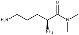 Pentanamide, 2,5-diamino-N,N-dimethyl-, (2S)- (9CI) 化学構造式
