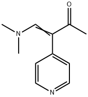 4-(ジメチルアミノ)-3-(4-ピリジニル)-3-ブテン-2-オン 化学構造式