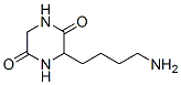2,5-Piperazinedione,3-(4-aminobutyl)-(9CI) 化学構造式