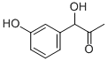 1-HYDROXY-1-(3-HYDROXYPHENYL)-2-PROPANONE Struktur