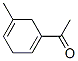 Ethanone, 1-(5-methyl-1,4-cyclohexadien-1-yl)- (9CI) 化学構造式