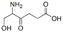 4-keto-5-amino-6-hydroxyhexanoic acid,78524-74-0,结构式
