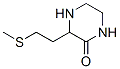 Piperazinone, 3-[2-(methylthio)ethyl]- (9CI),78551-63-0,结构式