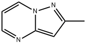 2-メチルピラゾロ[1,5-A]ピリミジン 化学構造式