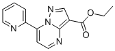 ETHYL 7-(PYRIDIN-2-YL)PYRAZOLO[1,5-A]PYRIMIDINE-3-CARBOXYLATE Struktur