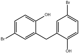 BIS(2-HYDROXY-5-BROMOPHENYL)METHANE Structure