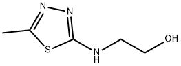 Ethanol,  2-[(5-methyl-1,3,4-thiadiazol-2-yl)amino]- Structure