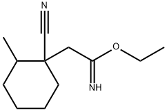 Cyclohexaneethanimidic acid, 1-cyano-2-methyl-, ethyl ester (9CI),785758-02-3,结构式