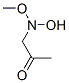 2-Propanone, 1-(hydroxymethoxyamino)- (9CI) Structure