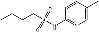 1-Butanesulfonamide,N-(5-methyl-2-pyridinyl)-(9CI) Structure