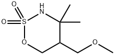 1,2,3-Oxathiazine,tetrahydro-5-(methoxymethyl)-4,4-dimethyl-,2,2-dioxide(9CI)|