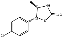 TRANS-5-(4-CHLOROPHENYL)-4-METHYL-2-THIAZOLIDONE