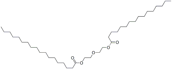 2-[2-[(1-oxohexadecyl)oxy]ethoxy]ethyl stearate  Struktur