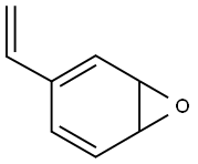 3-ビニル-7-オキサビシクロ[4.1.0]ヘプタ-2,4-ジエン 化学構造式
