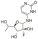 2'-fluoro-5-methylarabino-furanosylcytosine Struktur