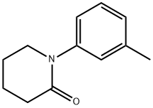 1-M-TOLYL-PIPERIDIN-2-ONE Struktur