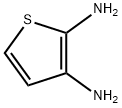 THIOPHENE-2,3-DIAMINE Structure